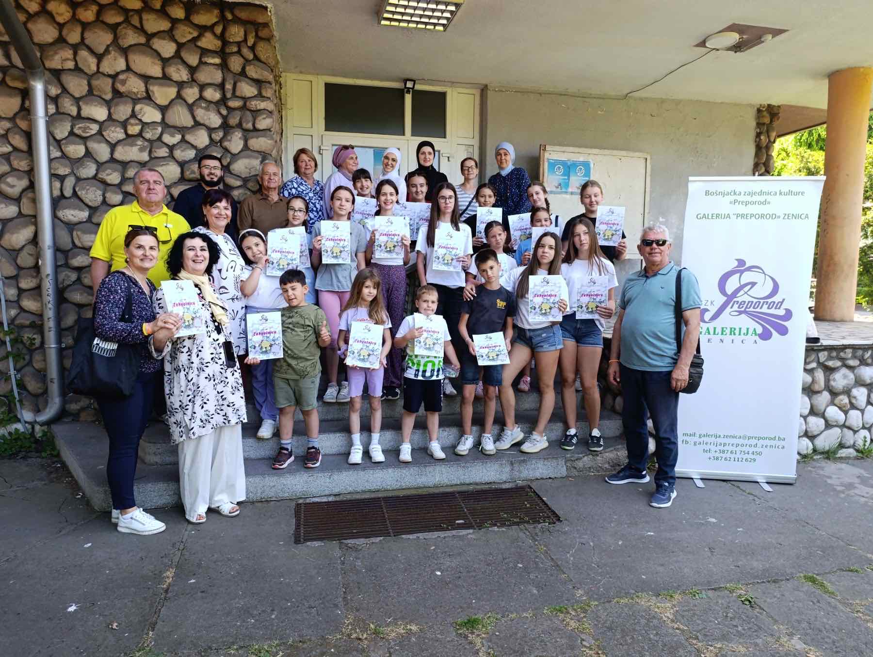 Susreti BZK Galerije “Preporod“ iz Zenice i BZK “Preporod“ iz Dubrovnika (Hrvatska) održani u Zenici